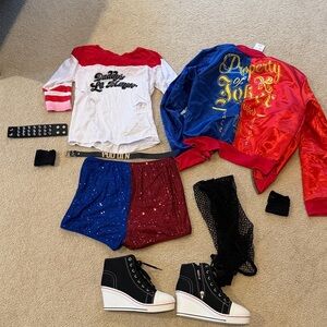 Womens Harley-Inspired Costume Set